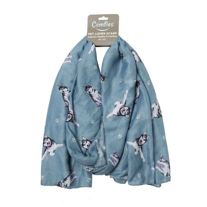 E&S Pets - Wholesale Scarf - Women's - Siberian Husky Scarf