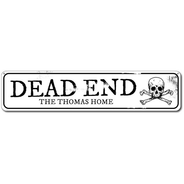Dead End Sign for wholesale by Lizton Sign Shop, Inc