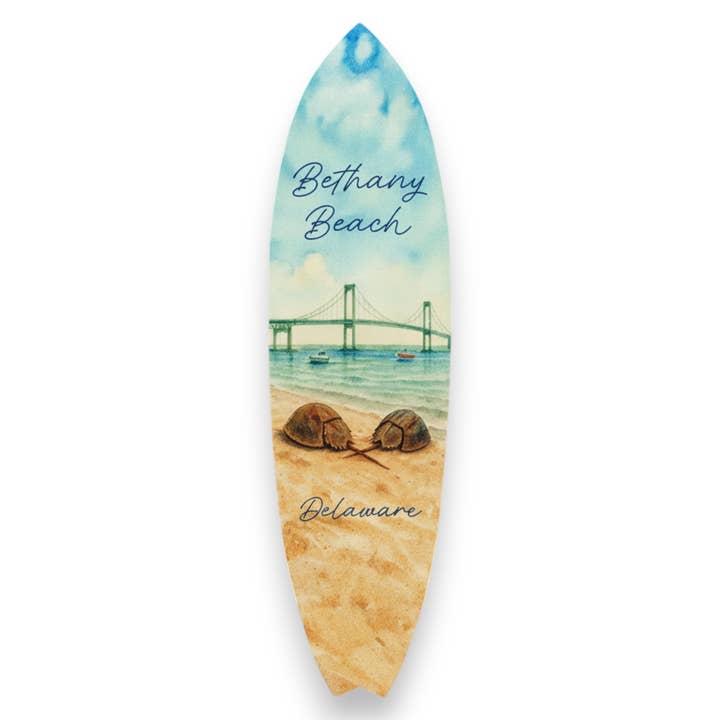Bethany Beach PVC-Surfbrettkunst, Indian River Bridge für den Großhandel von JennyGems