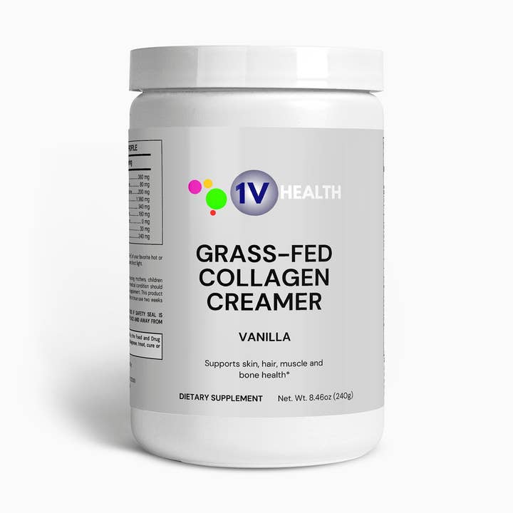 Grass-Fed Collagen Creamer (Vanilla) for wholesale by 1V Health