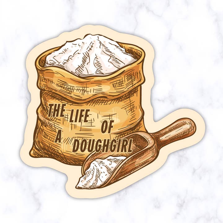 The Orange Ampersand - Wholesale Sticker - Life of a Dough Girl Taylor Sticker | Showgirl