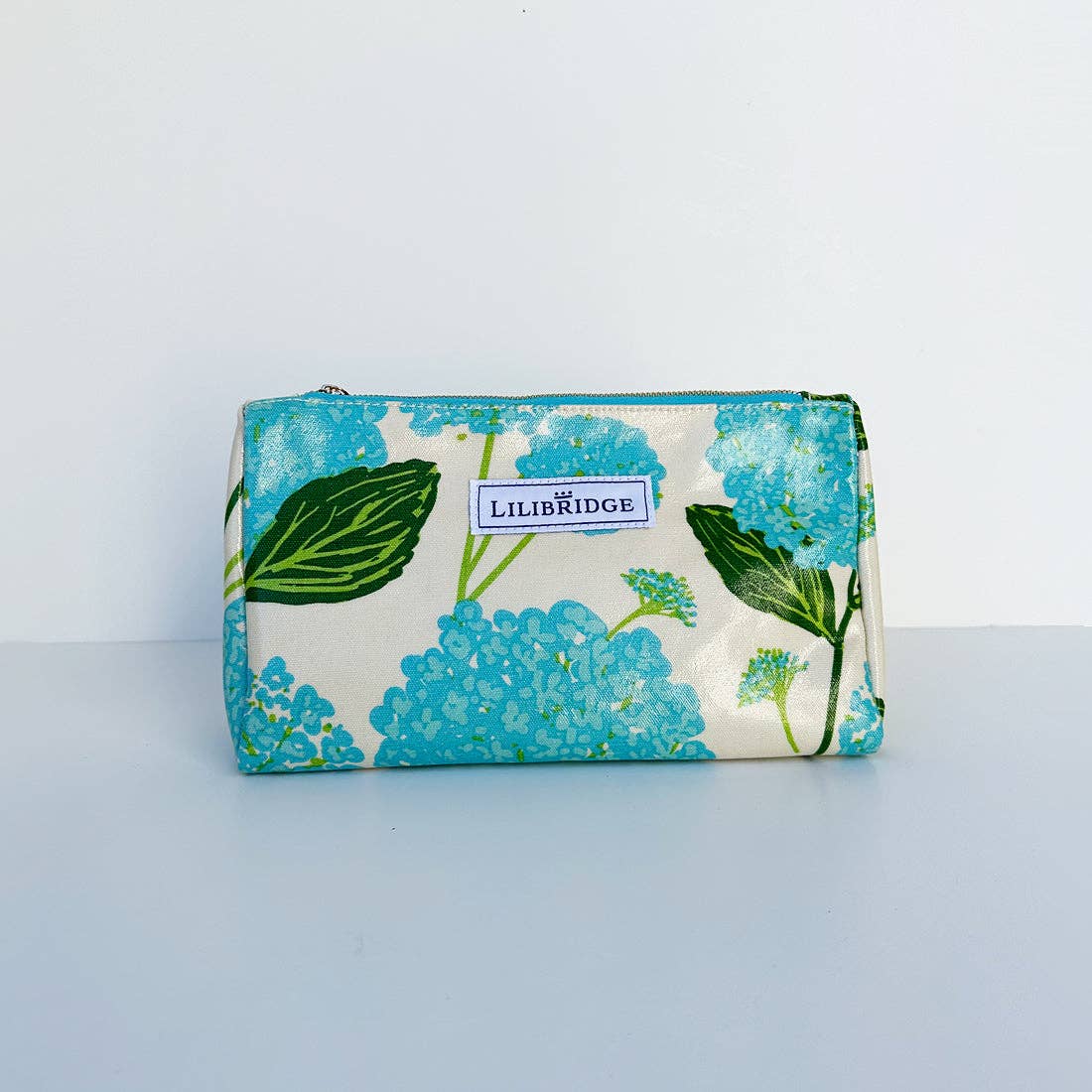 Lilibridge - Venta al por mayor Bolsa para maquillaje - La bolsa de maquillaje, Hydrangea Blue