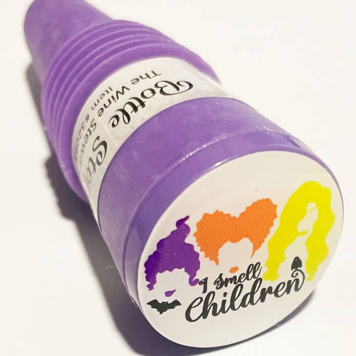 I Smell Children Wine Bottle Stopper for wholesale by The Wine Steward LLC