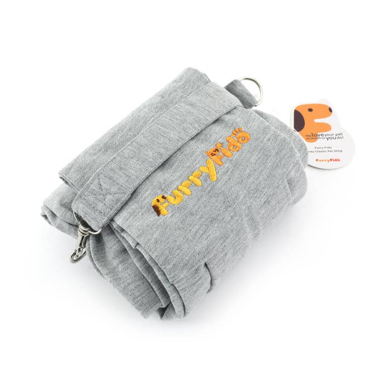 Furry Fido Pet Supplies - Wholesale Pet carrier – Cat/dog - Furry Fido Classic Pet Sling - Grey4