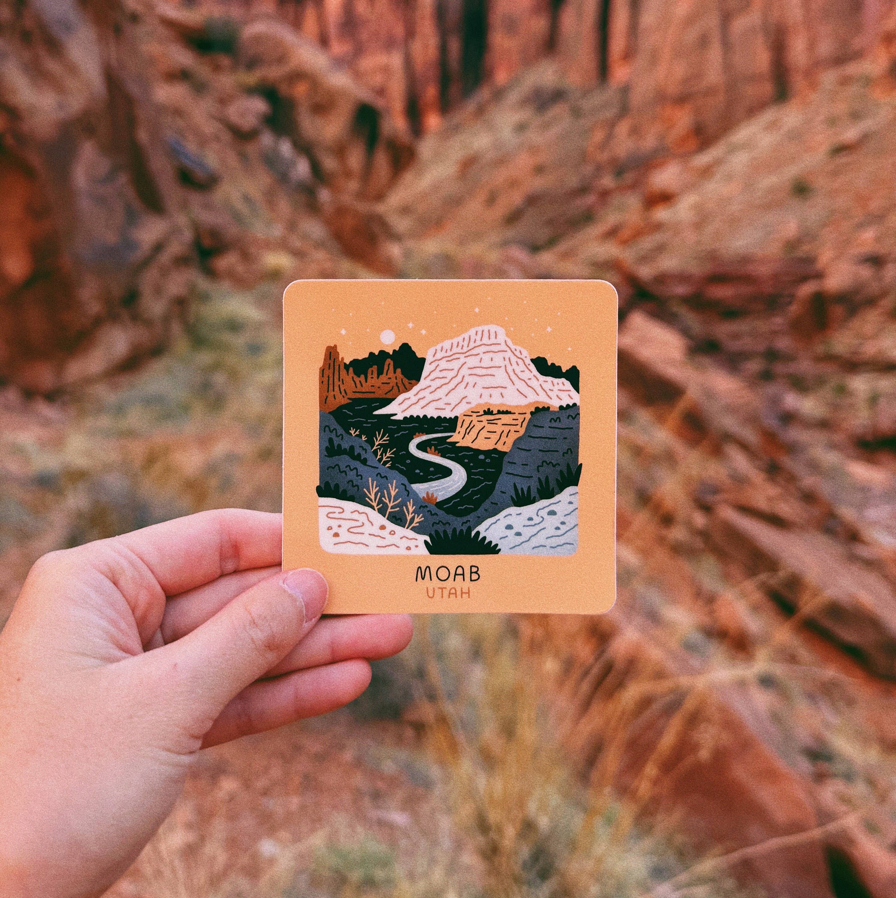 Goodnight Pine - Wholesale Sticker - Moab Sticker1