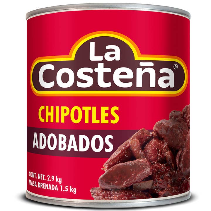 La Costena Chipotle in Adobo 2.8kg for wholesale by MexGrocer