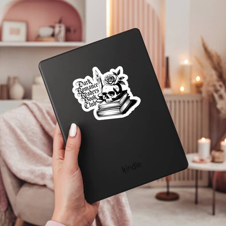 Purely Bookish - Wholesale Sticker - Dark Romance Readers Club β 3" Waterproof Bookish Sticker with Holo Overlay β Reading, Books, Reader Gift, Book Lover4