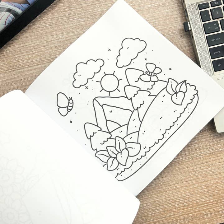 McDonald Publishing House LLC - Vendita all'ingrosso Libro da colorare e attività - Bambini e neonati - Libro da colorare natura: all'aperto, piante e fiori6