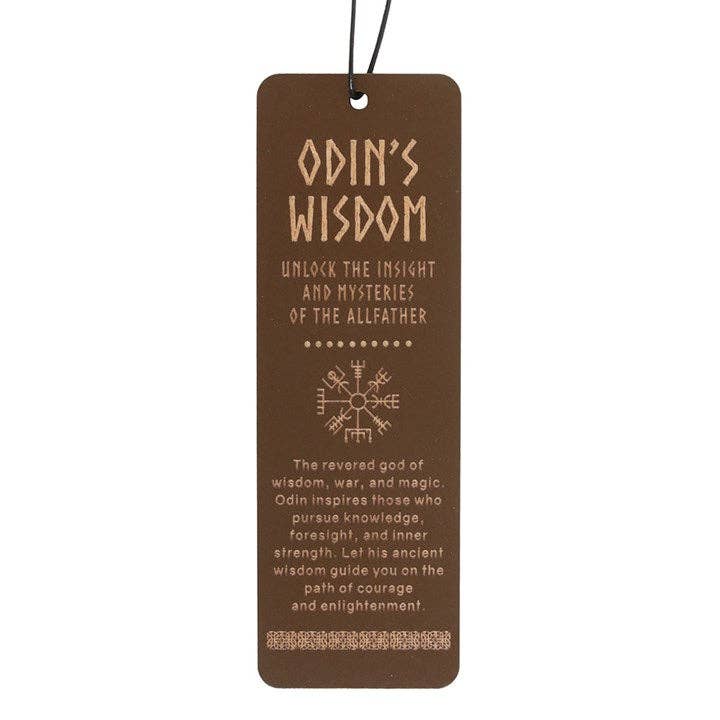 Something Different Wholesale - Wholesale Bookmark - Odin's Wisdom Wooden Viking Bookmark2