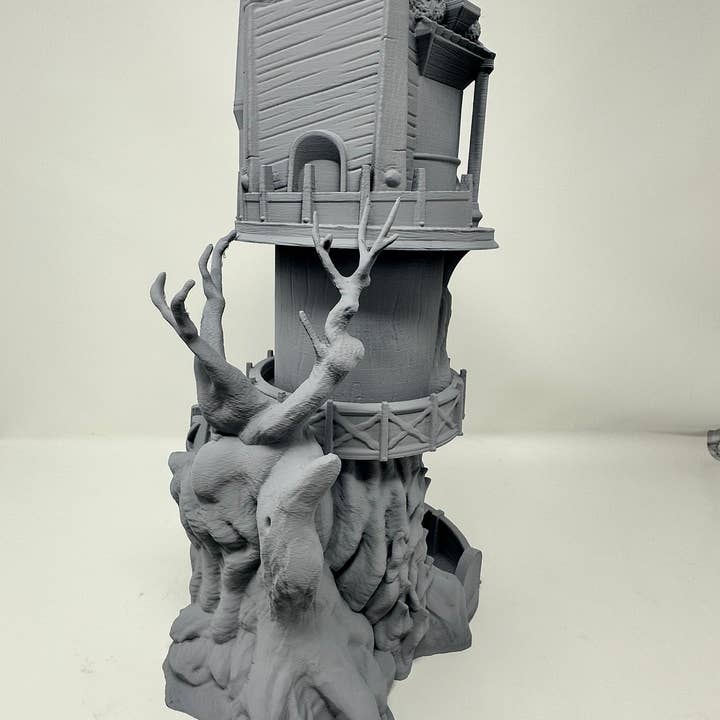 Shape Shifter Studio 3D - Wholesale Decorative Tabletop Object - The Watchtower Dice Tower2
