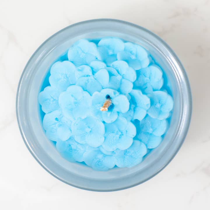 Multifaceted™ Artisan Candles - Wholesale Jar/Filled Candle - Hydrangea Flower Candle, Eco-Friendly Candle- multiple sizes