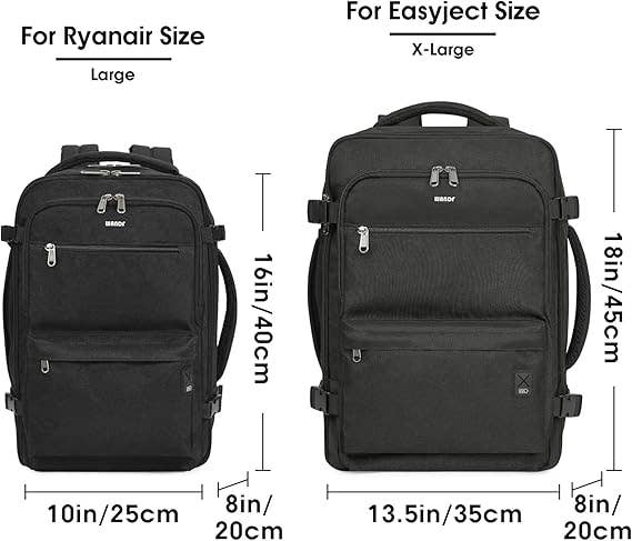 wandf - Wholesale Backpack - Unisex - WANDF Ryanair Underseat Backpack - Wet Pocket, 17"Laptop 2