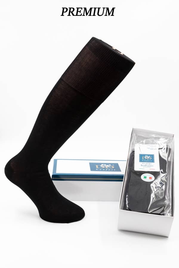 DAC SRL - Wholesale Socks - Unisex - 6 Pairs - Long Socks Fil d'Écosse - Light0
