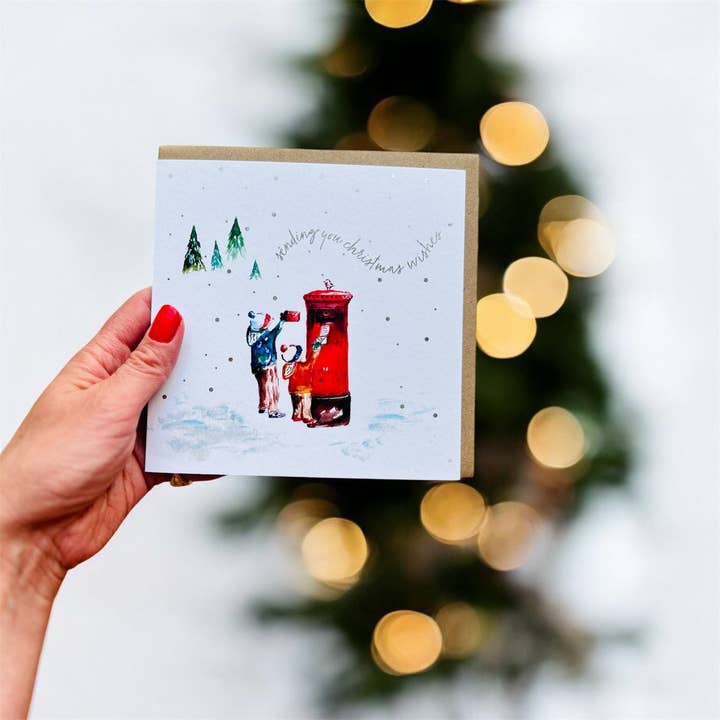 Cartão de Natal 'Entrega Especial' por Sarah Epsom por atacado de Sarah Epsom