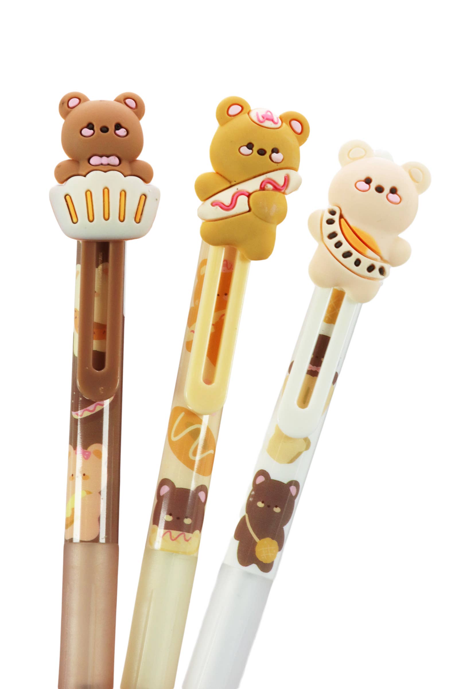 Cap Zone – wholesale Pennor – Baker Teddy Bear Kulspetspenna med Klickmekanism 0,5 mm – 36 st1