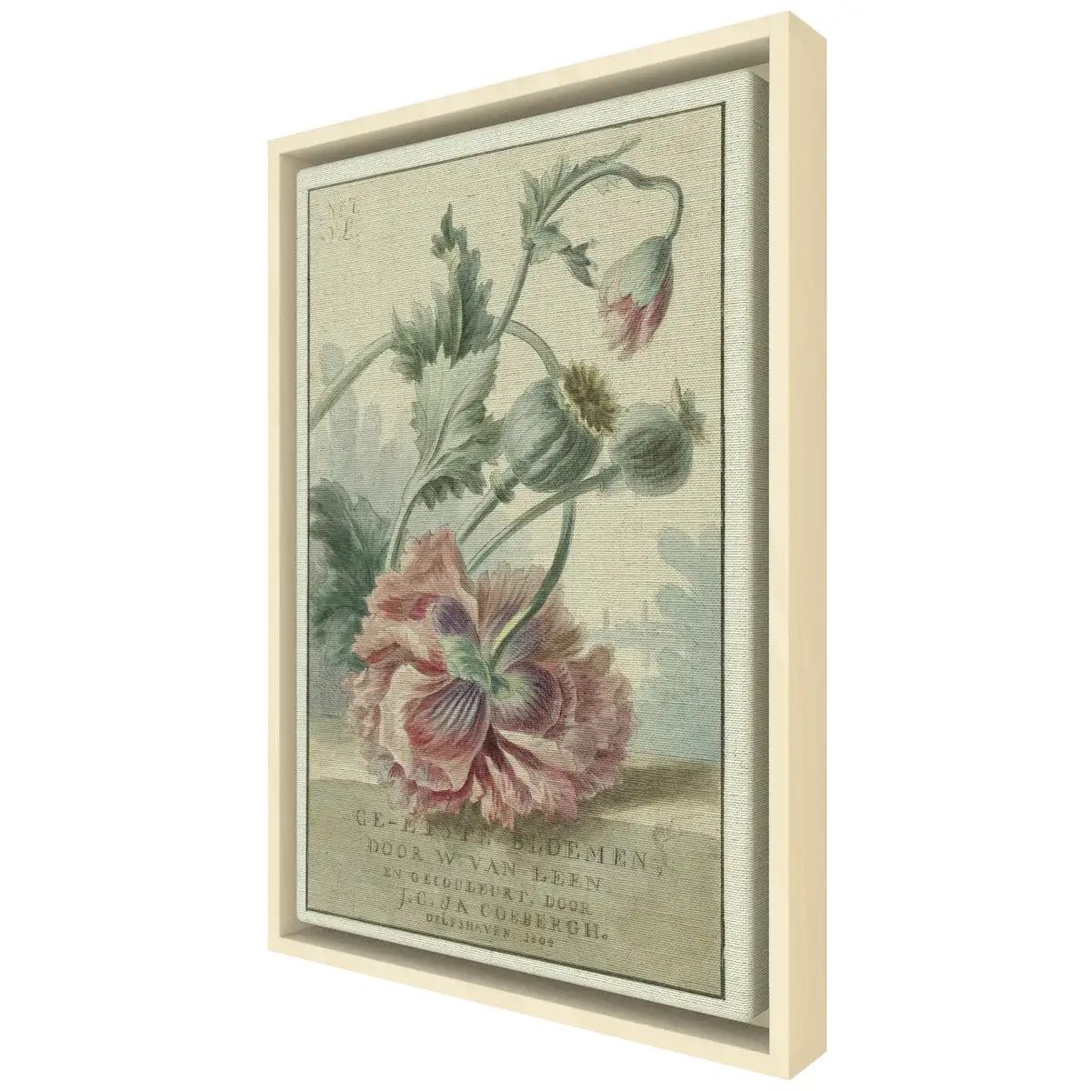 SPLASHWORKS - Vente Affiche d'art - No 7 Flower Ad - Art mural imprimé sur tissu3