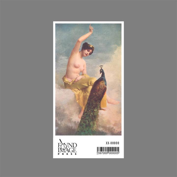 Found Image Press - Wholesale Sticker - Sticker BD-519 Juno and Peacock1