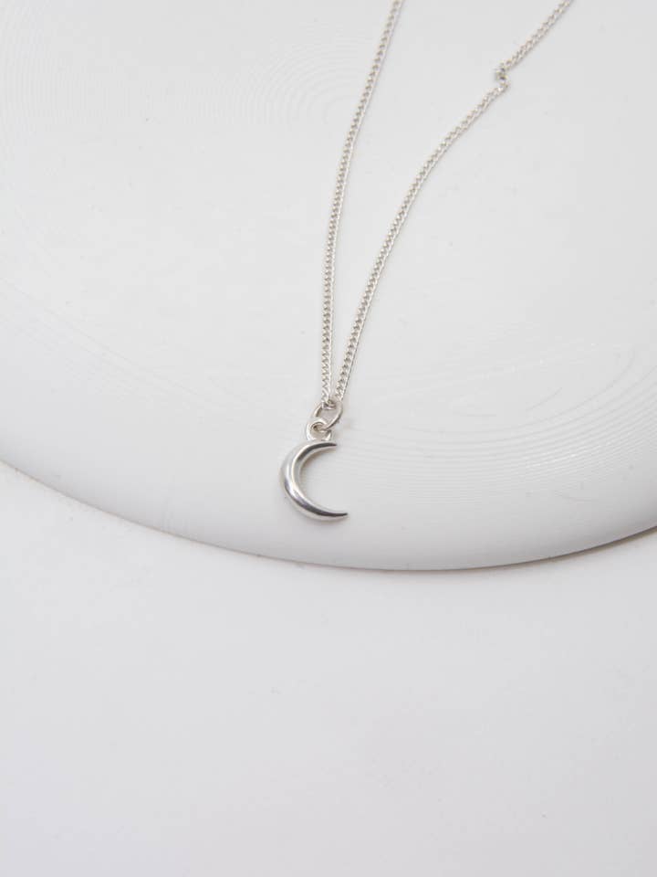 Moon Charm 925 Sterling Silver for wholesale by Gold Gold Gold