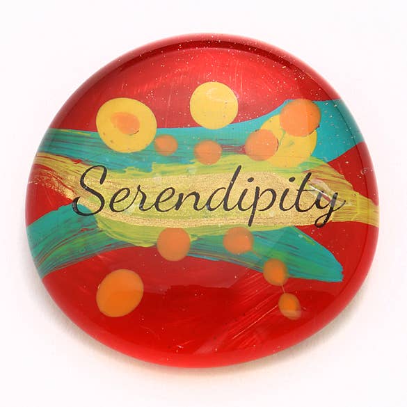 Gather Studios - Wholesale Keepsake Coin/Token - Gather Stones - Words - Serendipity