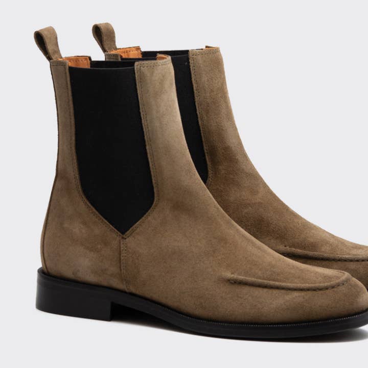 BAI GRÜNE CHELSEA BOOTIE für den Großhandel von Naguisa