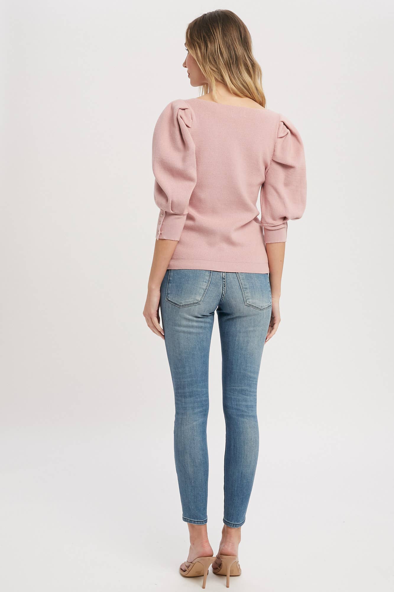 Bluivy - Wholesale Knit Top - Women's - PUFF SHORT SLEEVE PULLOVER30