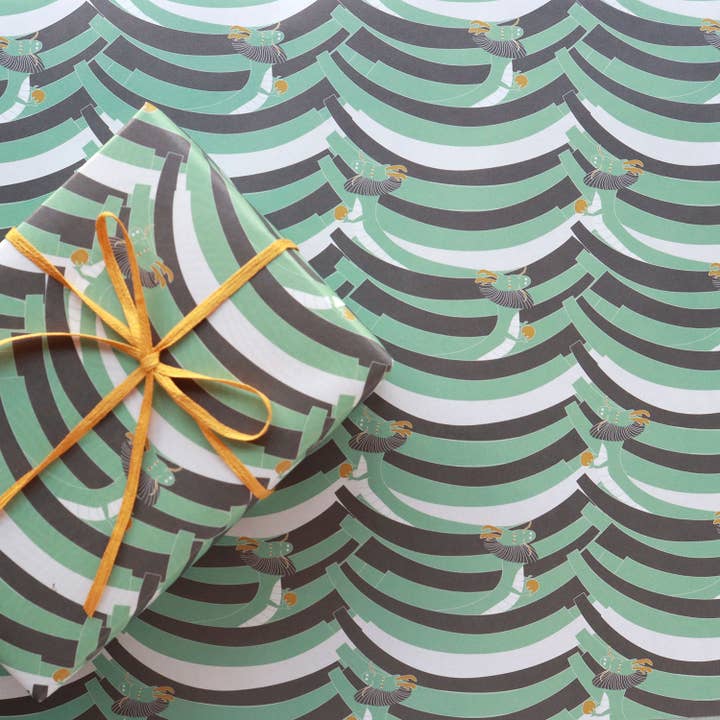 Papel de regalo Dragon Wave para venta al por mayor de REGARO PAPIRO