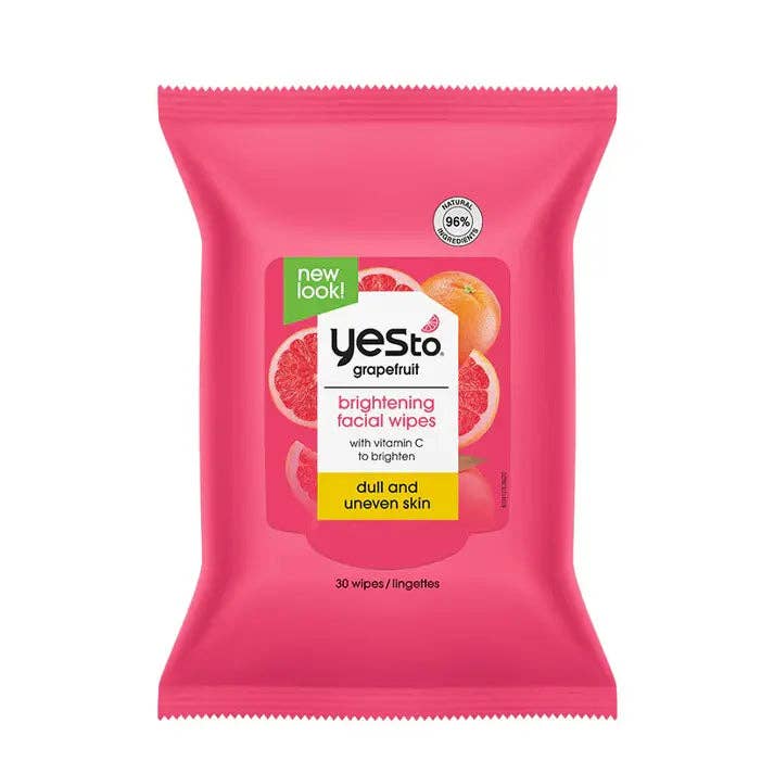 Yes To - Vendita all'ingrosso Salviette per viso e corpo - Yes To Grapefruit Salviette Viso – Illuminanti & Energizzanti0