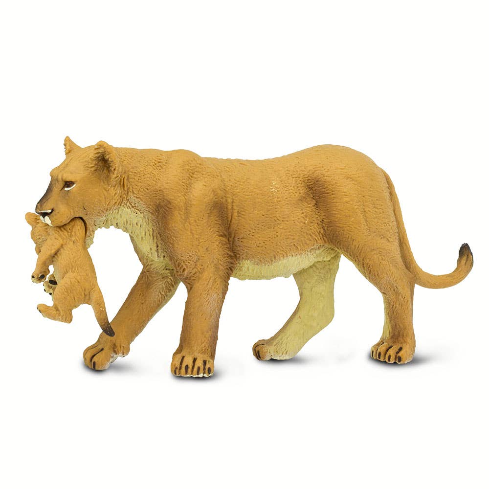 Safari Ltd. - Wholesale Figurine Toy - Kids - Lioness with Cub Figurine Toy1