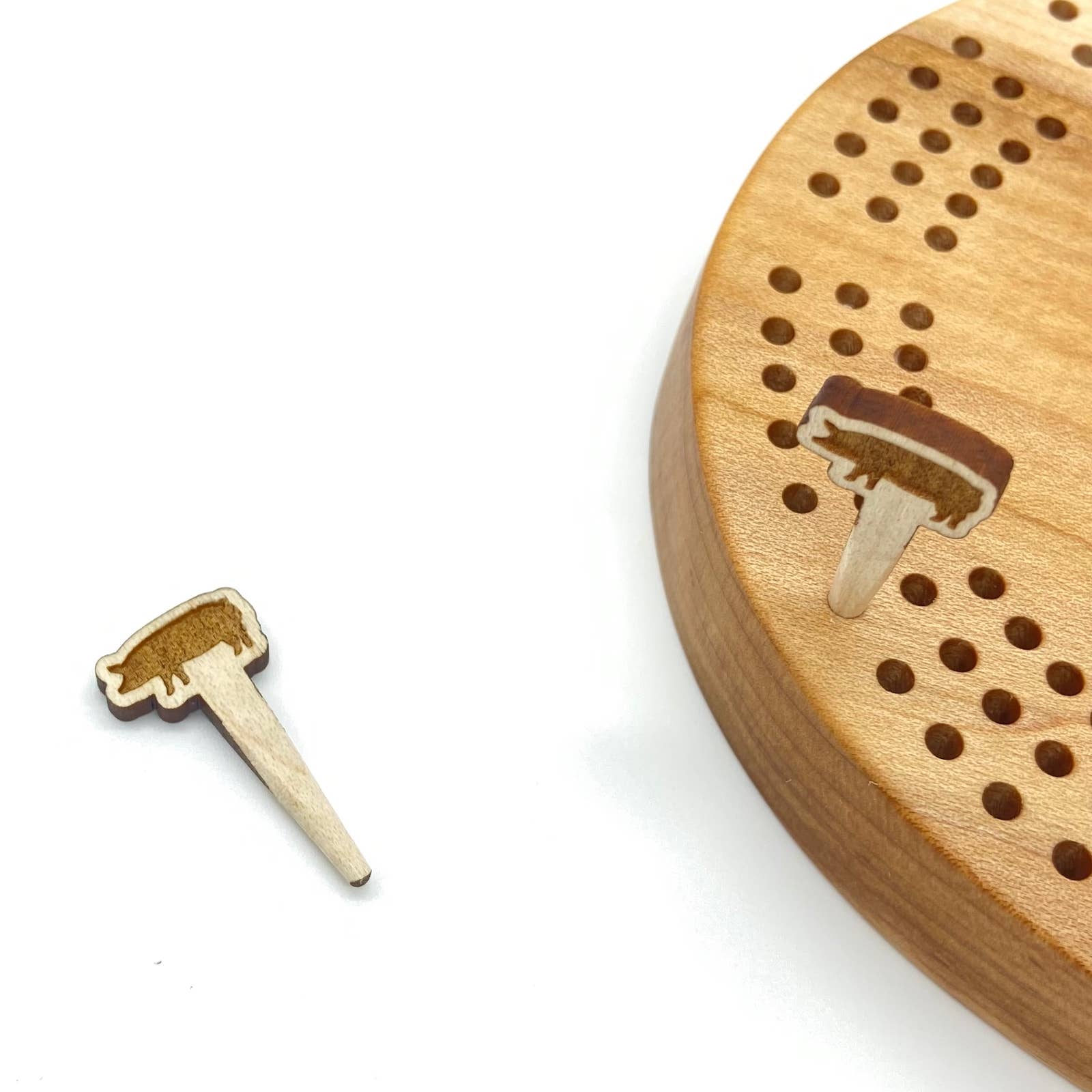 Cast & Carve - Venta al por mayor Juegos de mesa - Pinzas para cribbage, diseño de vida silvestre y cualquier diseño personalizado75