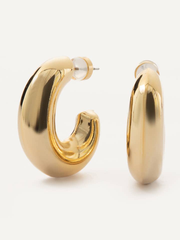 Tessa Chunky Statement Hoop Earrings for wholesale by Melania Clara