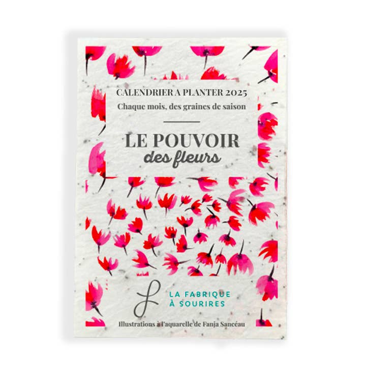 2025 planteringskalender - Blommornas kraft för wholesale av La Fabrique à Sourires