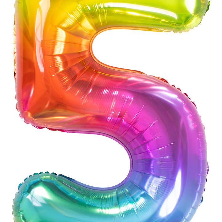 Folieballong Smaskiga Gummy Regnbåge Nummer 5 - 81 cm för wholesale av Folat BV