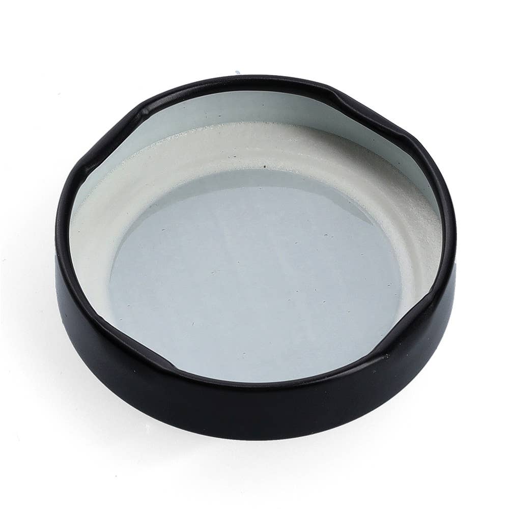 Spice jar M. Metal lid, 150 ml, Black for wholesale on Faire3