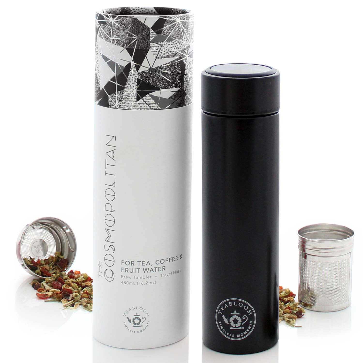 Teabloom - Wholesale Insulated mug/tumbler - Teabloom The Cosmopolitan Insulated Brew Tumbler4