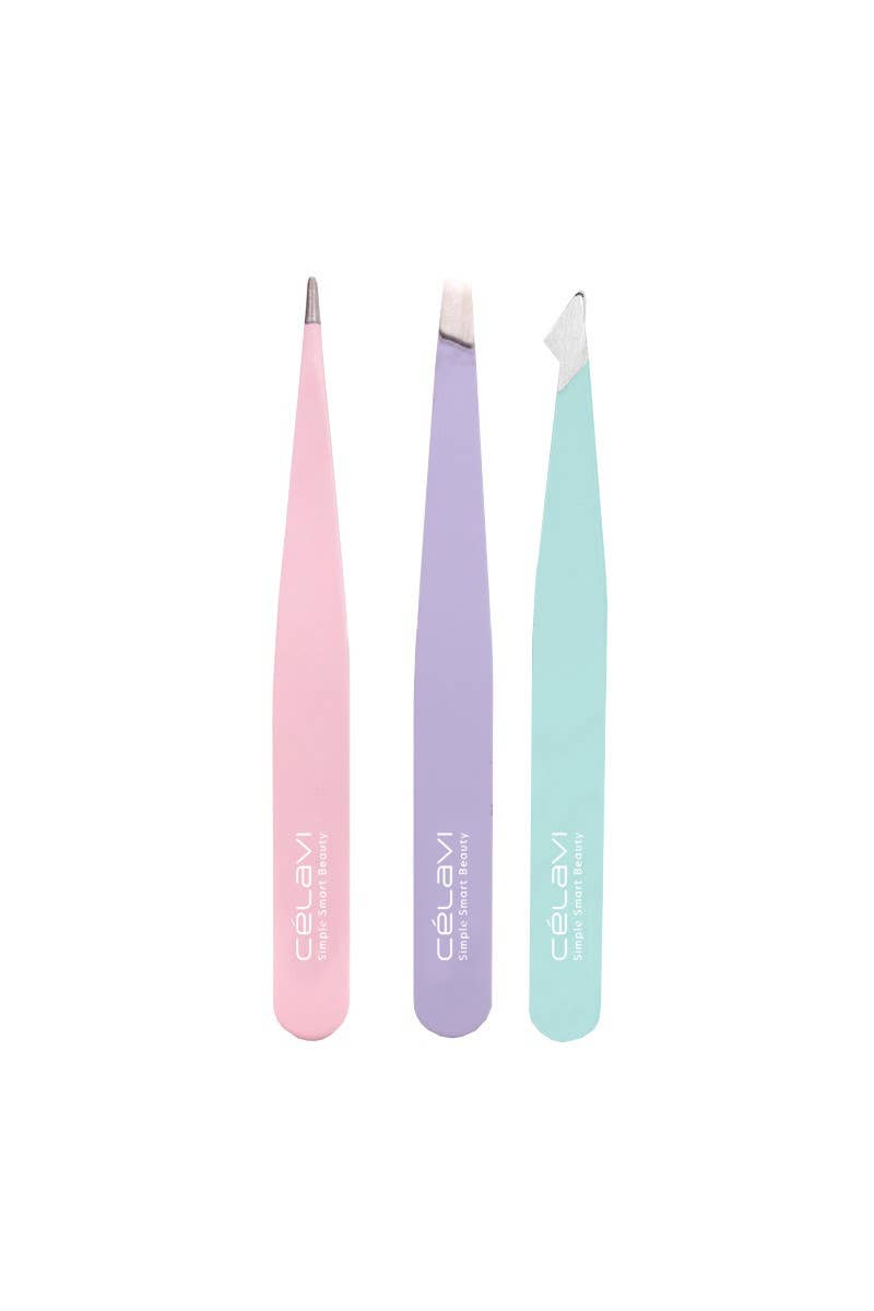 PINEAPPLE Beauty - Wholesale Tweezers - Celavi SE45073 Luxe Tweezer Set - 121