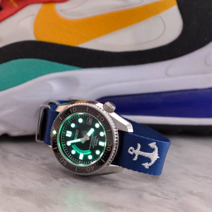 Anchor NATO Strap for wholesale by Bon Temps Bands