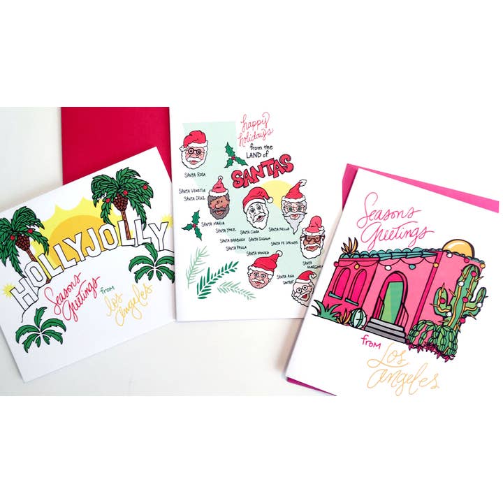 SOMETHING OF A DANDY - Wholesale Christmas Card - Santaland California Holiday Card