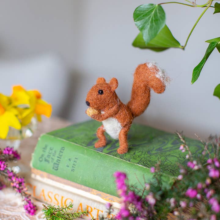 Sew Heart Felt - Wholesale Decorative Tabletop Object - Baby Squirrel