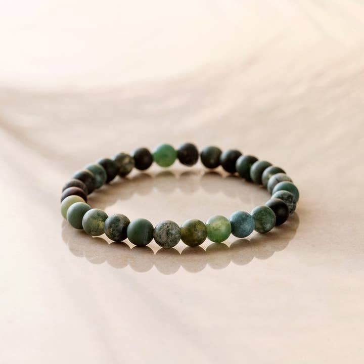 Moss Agate for wholesale by Shiny Soul Creations