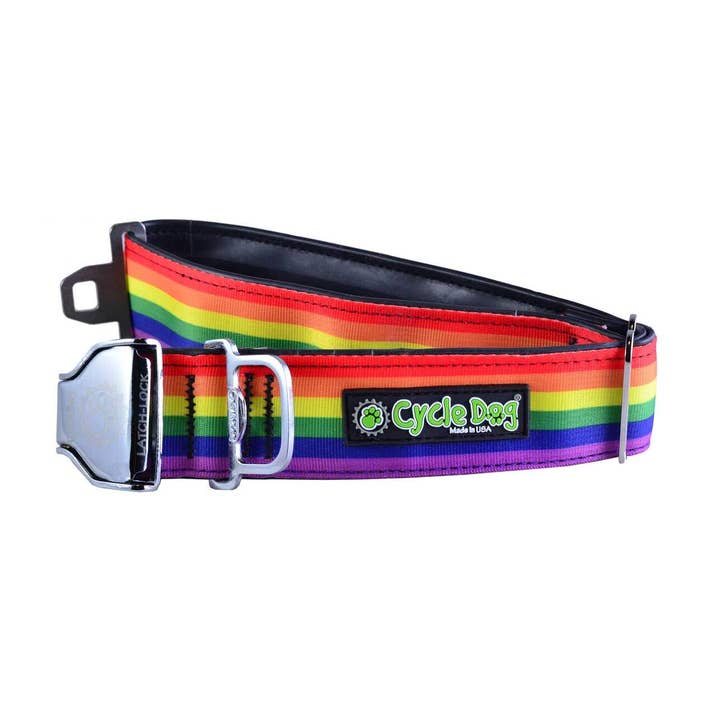 Cycle Dog - Wholesale Pet collar – Dog - Rainbow Pride Dog Collar2