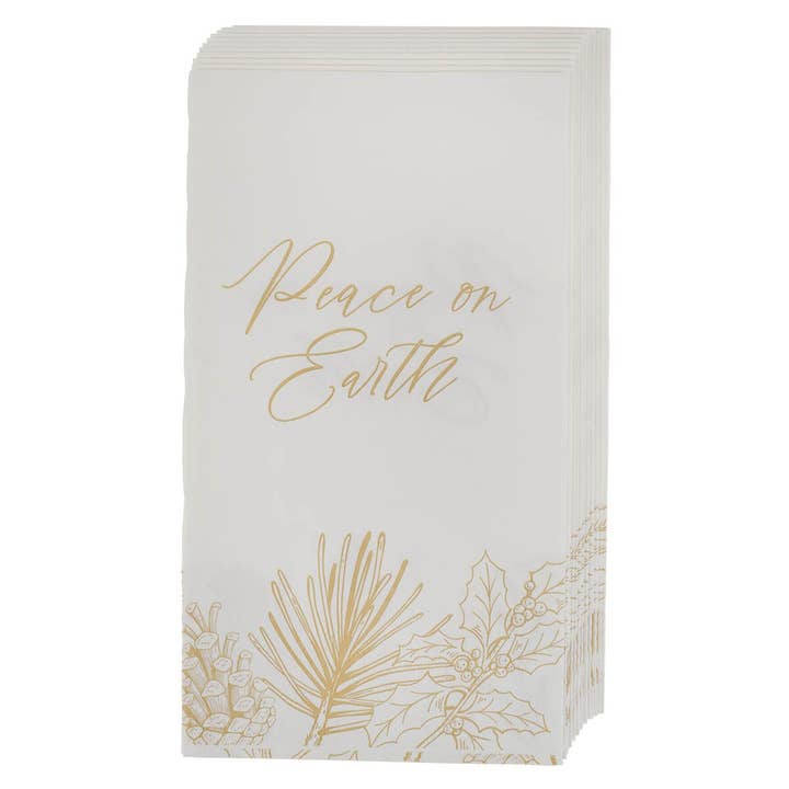 Serviettes en papier 12 pièces Paix sur Terre pour la vente par Christian Art Gifts