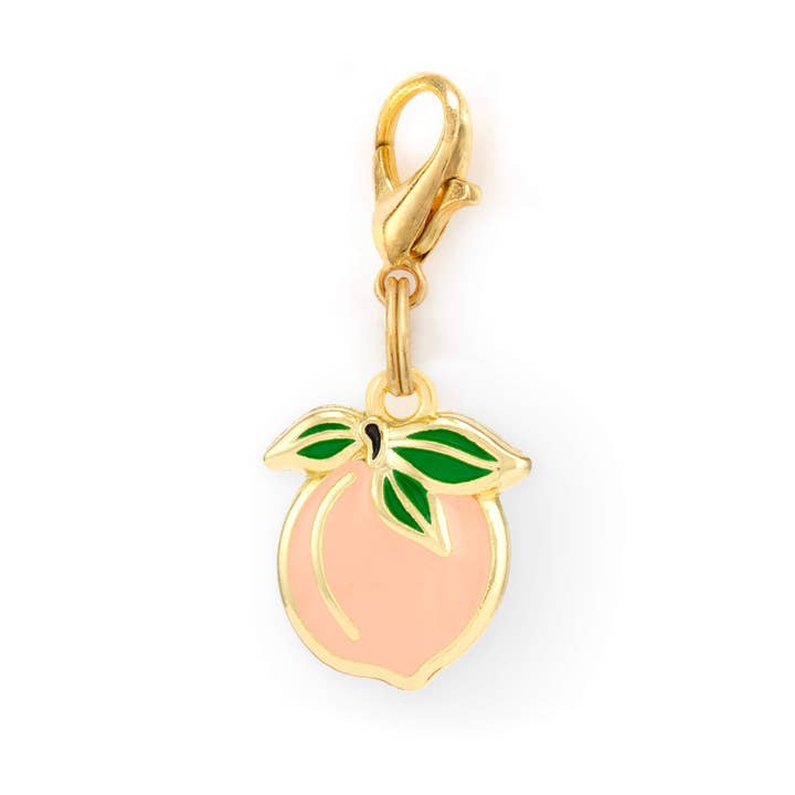 Charme de Collier Pêche pour la vente par The Foggy Dog