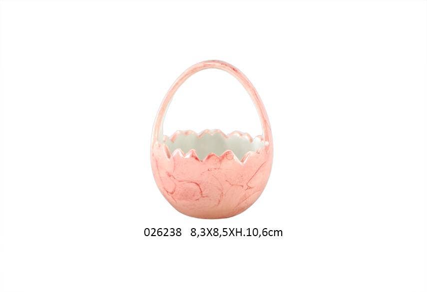 Faye - Wholesale Basket - Pm 'Pasqua' Basket 8.3 X 8.5 X H.10.6 cm0