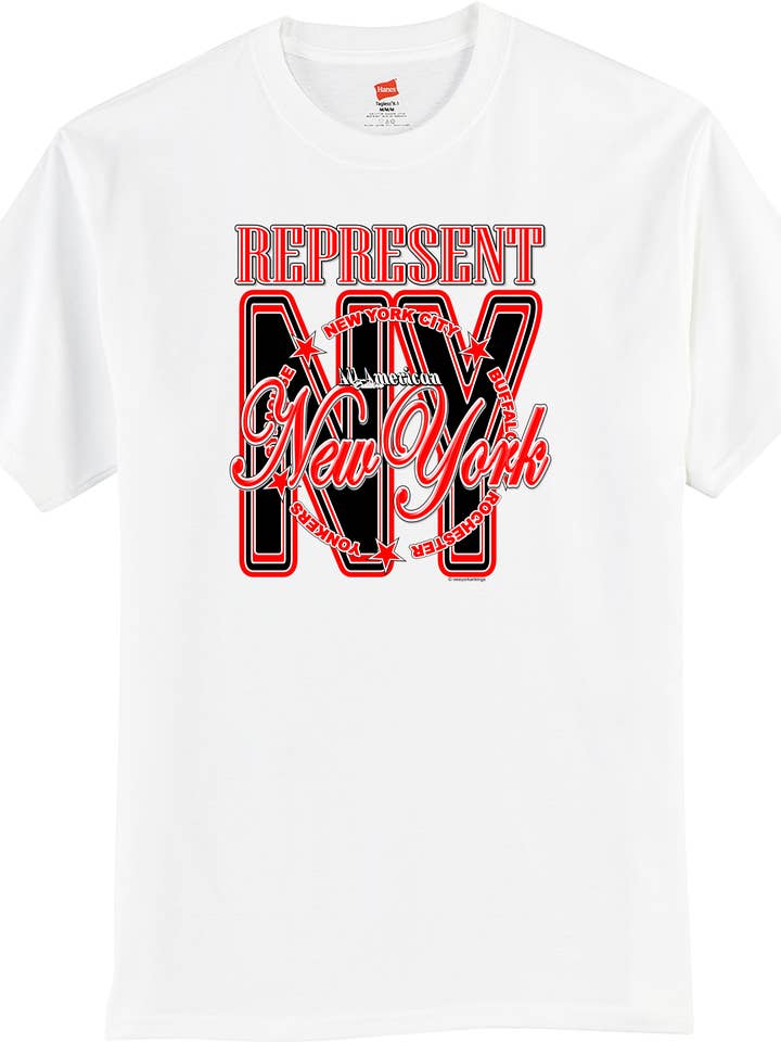 Tees REP NyCity sh slv por atacado de New York Artkings