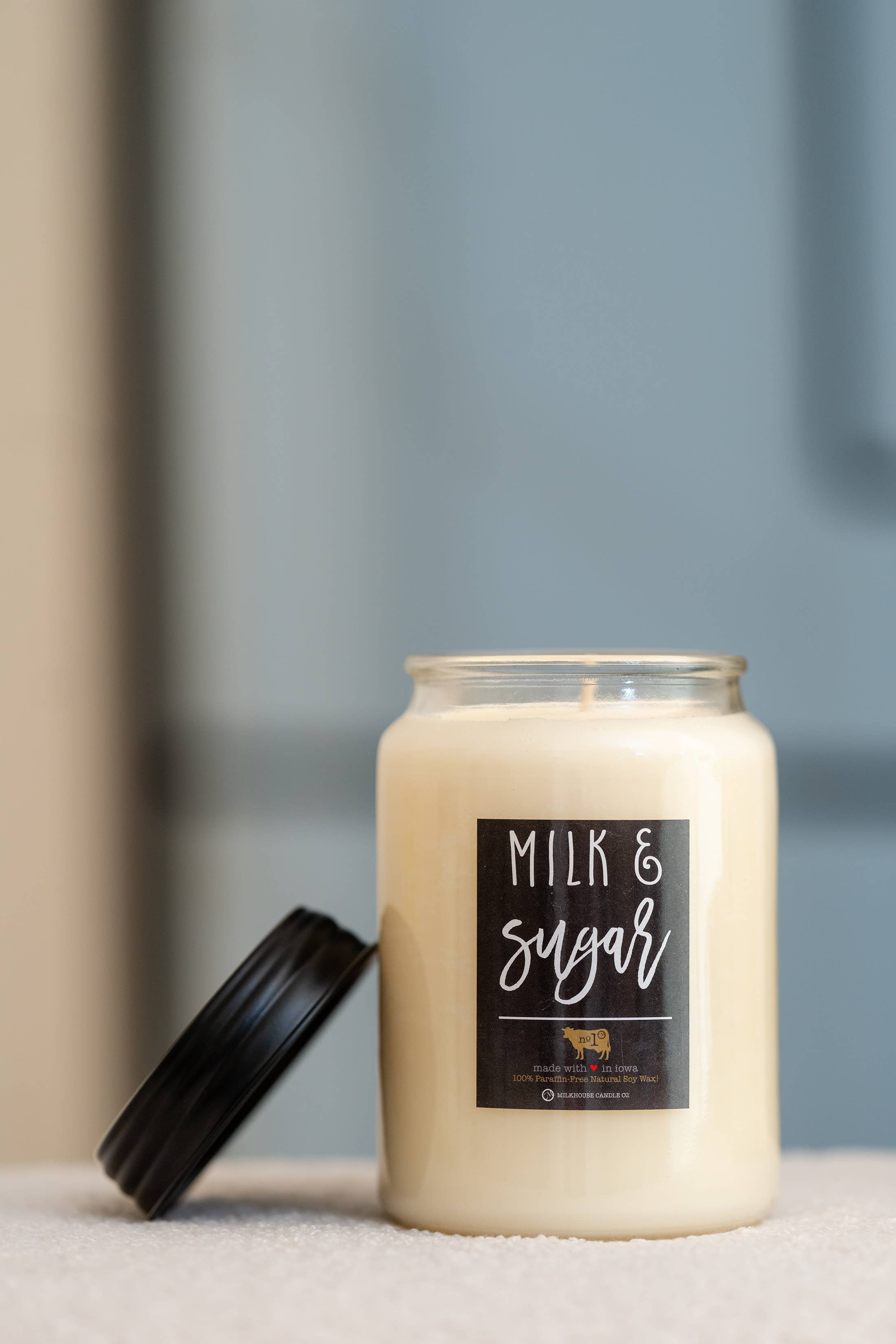 Milkhouse Candle Company - Wholesale Jar/Filled Candle - 26 oz Farmhouse Jar Candle: Milk & Sugar4