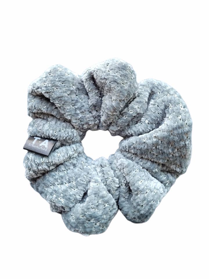 Blå Cozy för wholesale av T+A scrunchies