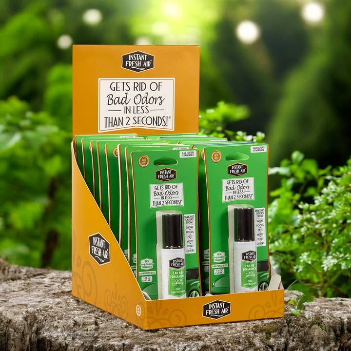 Instant Fresh Air - Wholesale Car Freshener - Unisex - Car Air, Rainforest Bliss, 1.35 Oz (40 Ml). -Display4