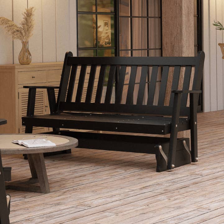 Keystone Amish Co. Franklin Porch Glider for wholesale by The Porch Swing Company