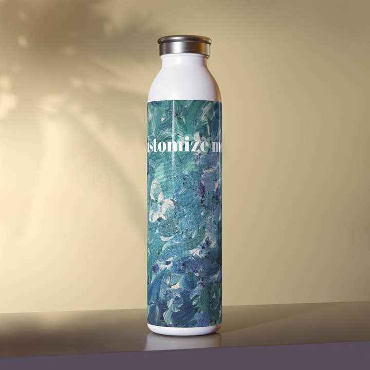Cool Water Bottle, Personalize Water Bottle for wholesale by See Joy Creative