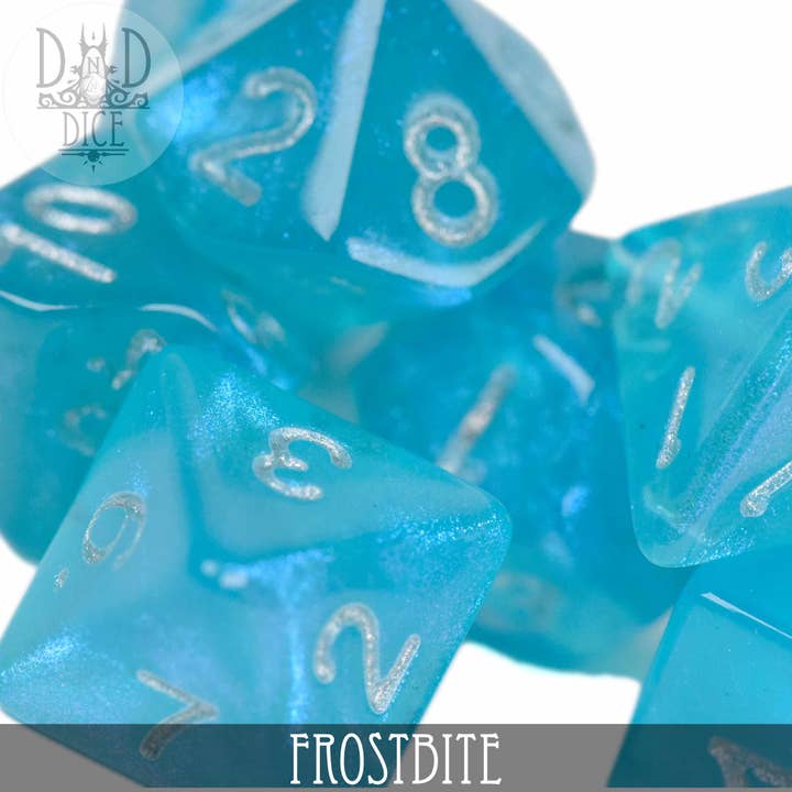 DNDDICE.COM - Wholesale Dice - Frostbite Glitter1